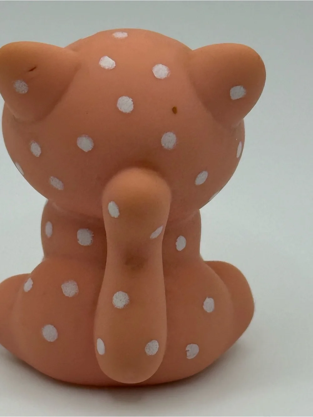 1982 Vintage Strawberry Shortcake Doll Pet Custard the Cat Mini Figure 2”